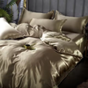 Luxury Silk Bedding Set – Duvet Cover, Bed Sheet, and Pillowcase